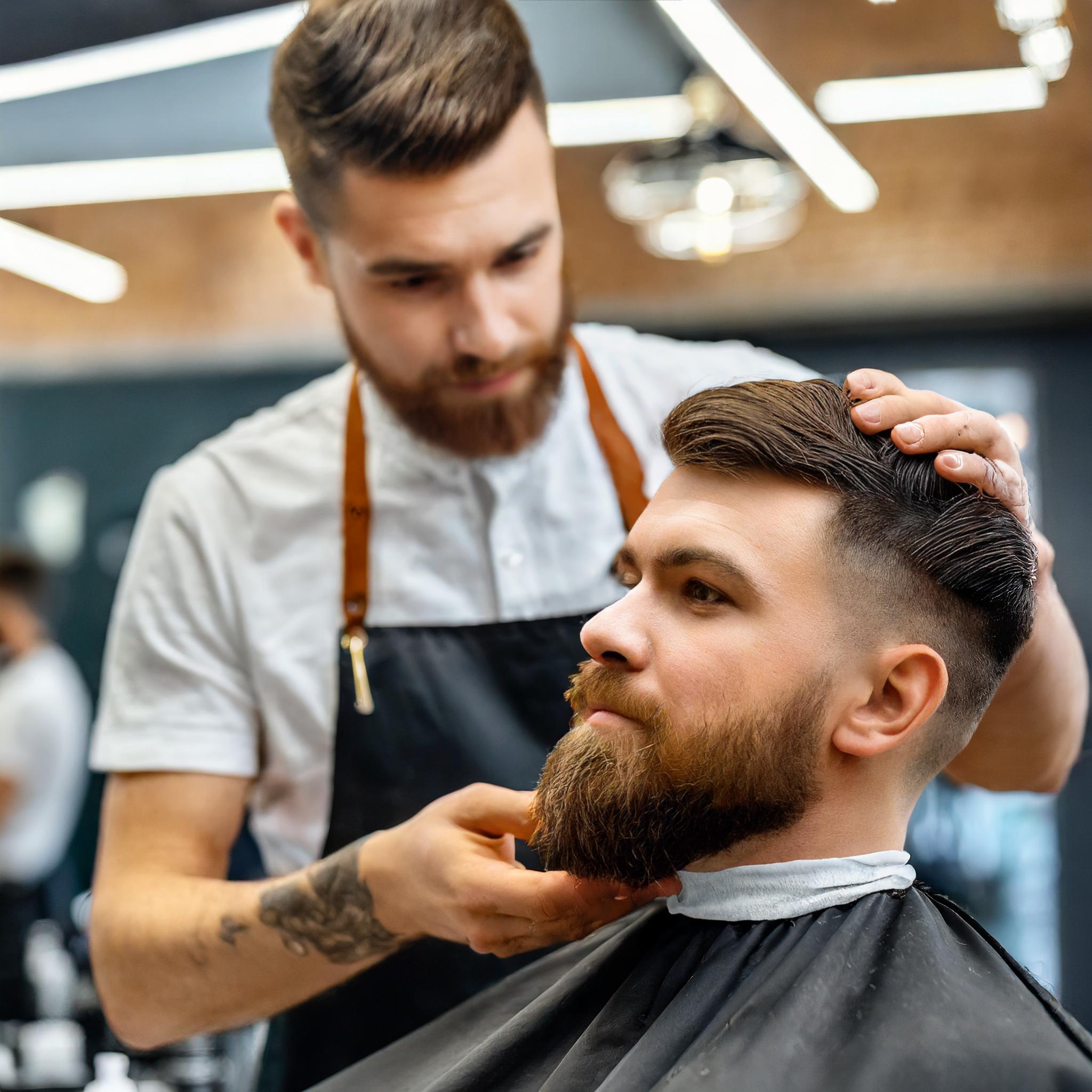 Herrenhaarschnitt in urbanem Stil